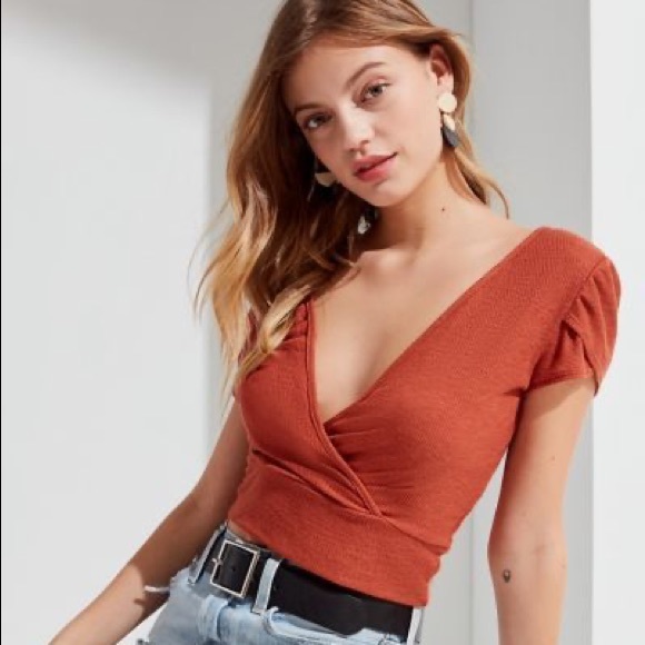 Urban Outfitters Tops - Urban Outfitters Rust Colored Top
